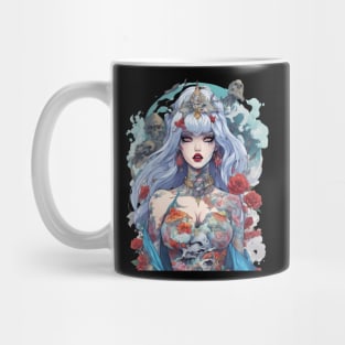 Anime Depressed Girl Mug